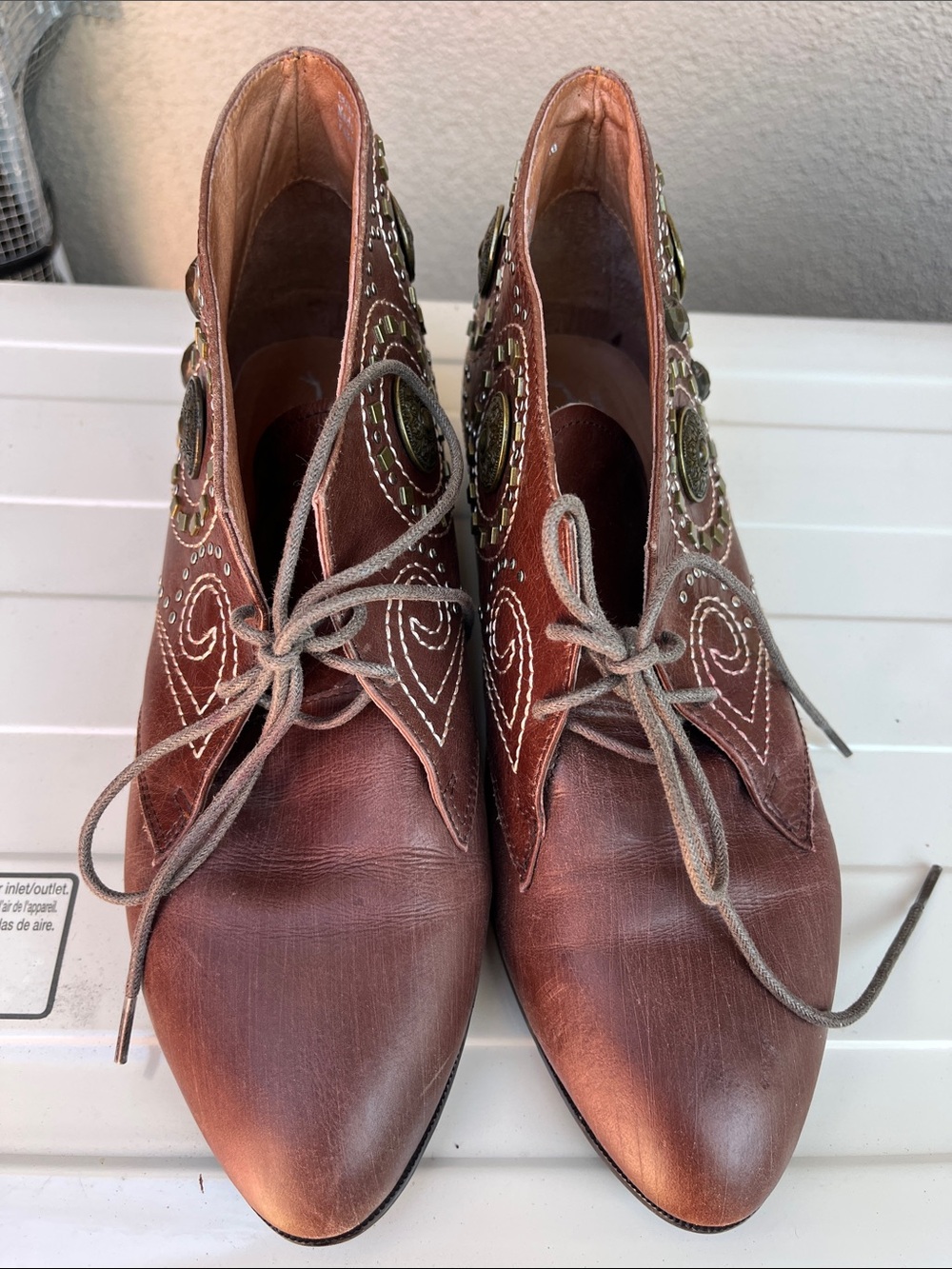 Free People x Jeffrey Campbell Dagget Western Boots Size 8.5